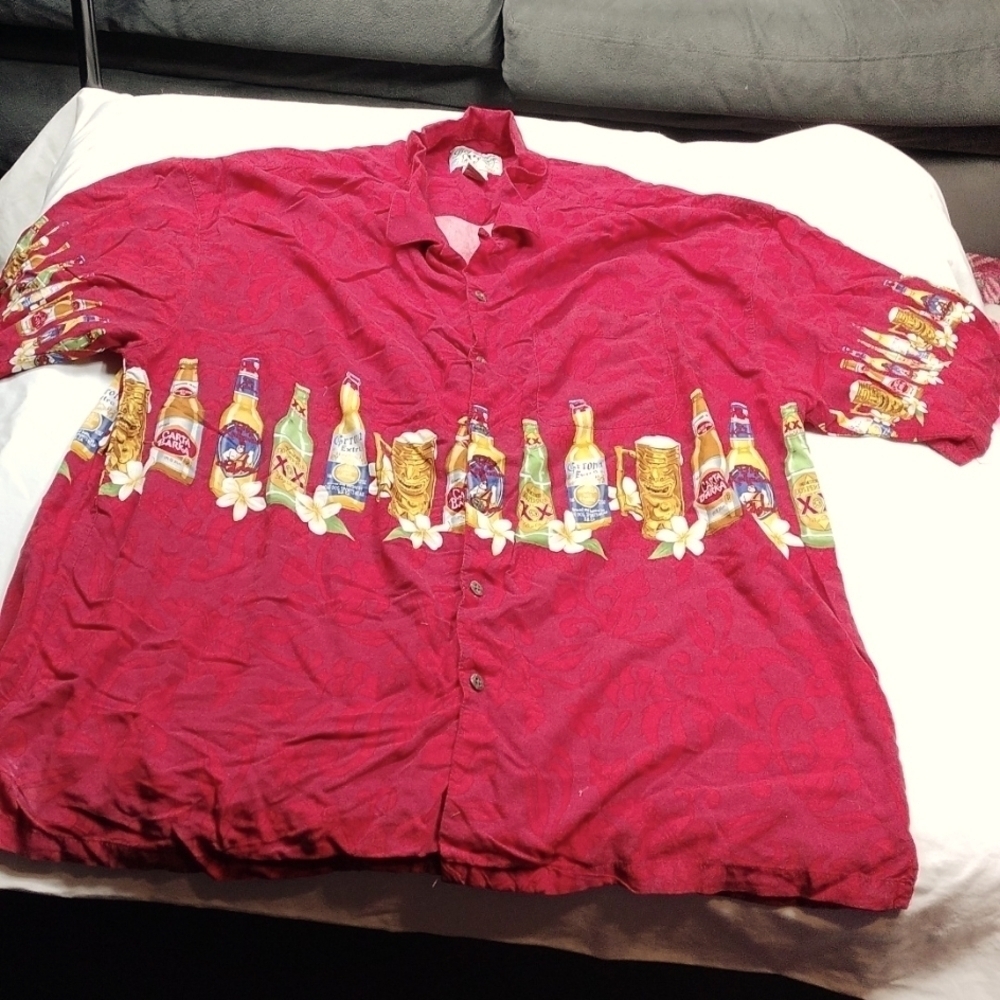 Big Dogs men's Short sleeved button down shirt size 3X